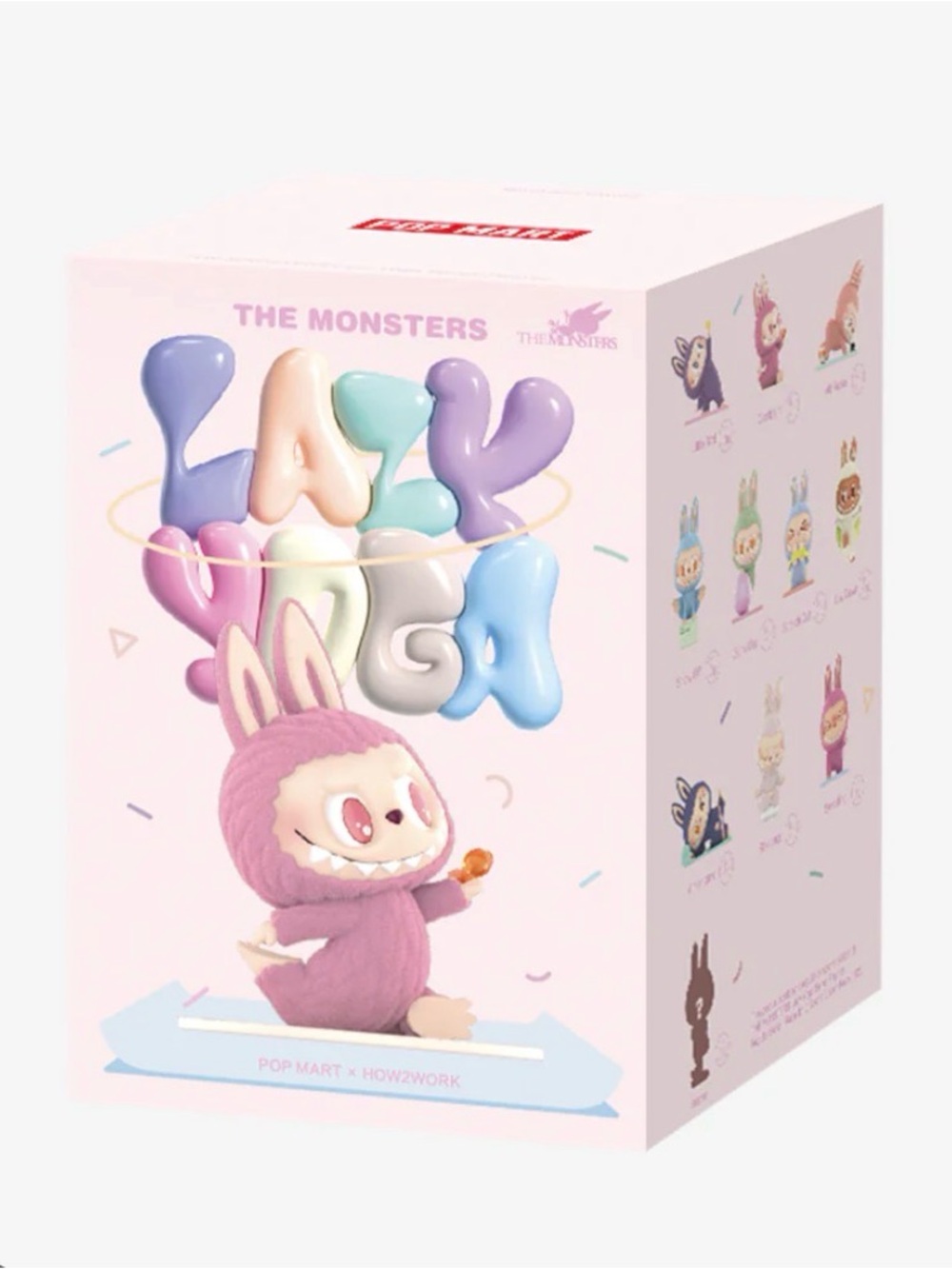 Pop Mart Labubu the Monsters Lazy Yoga, Ab Roller